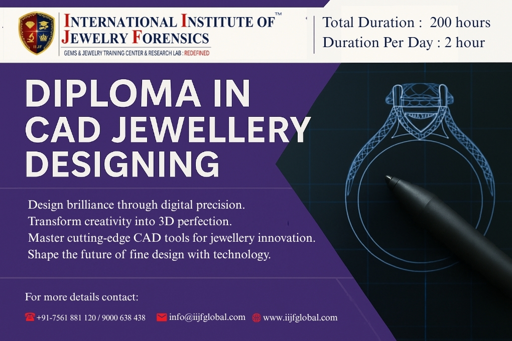 diploma in cad jewellery designing