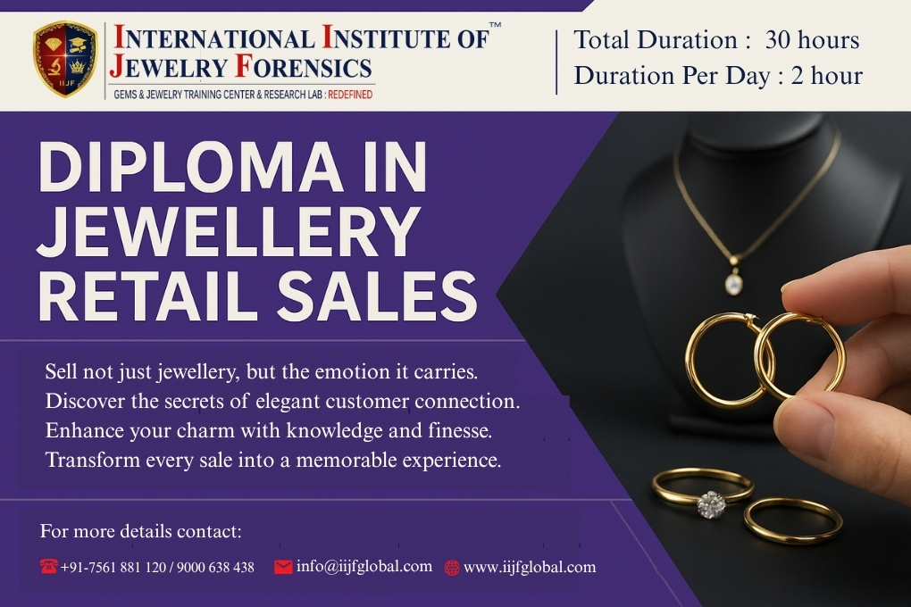 diploma in jewellery retail sales