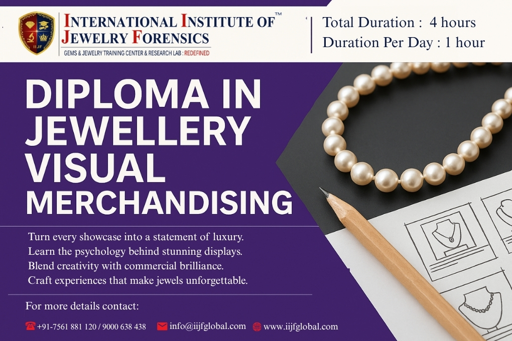 diploma in jewellery visual merchandising